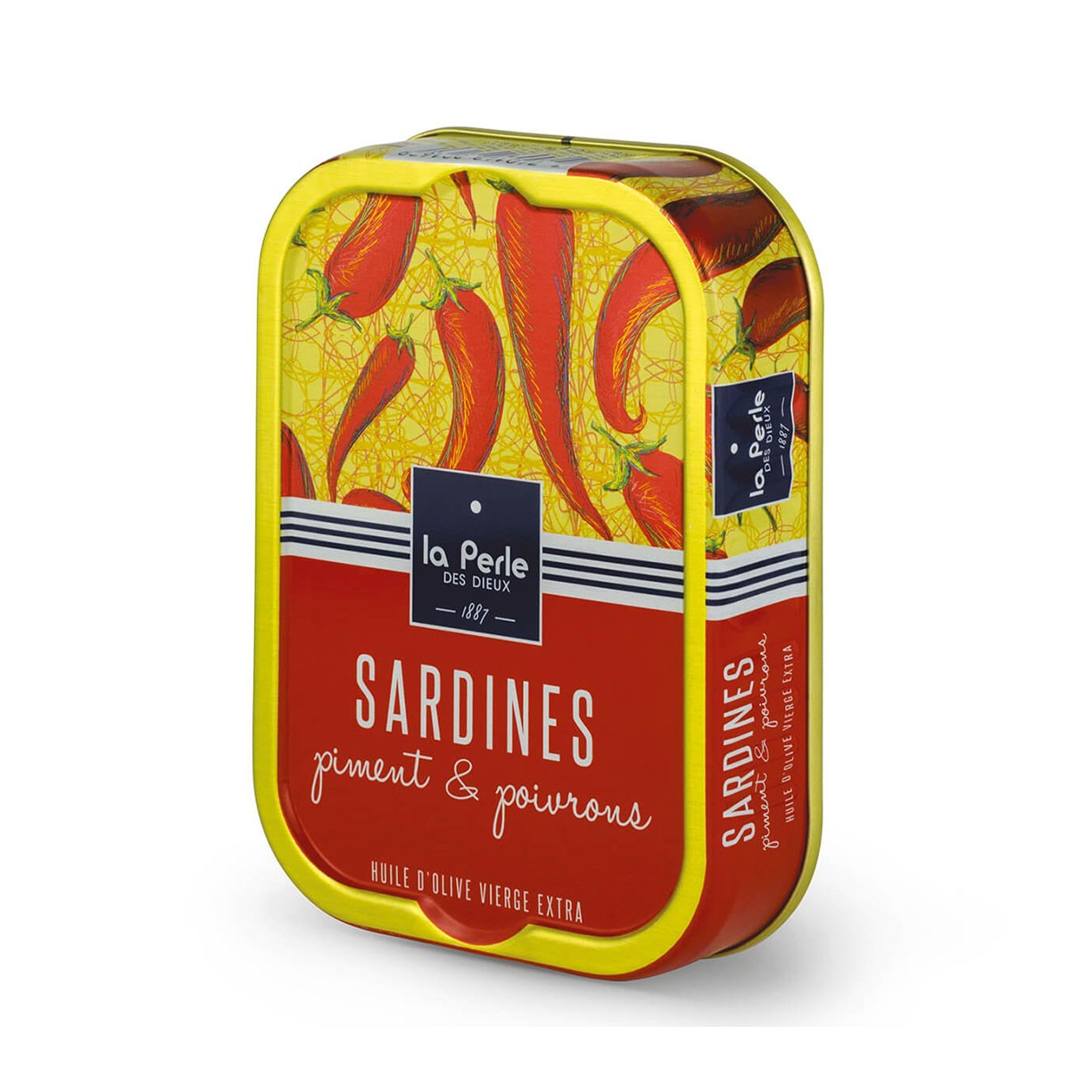 Sardines au piment et aux poivrons