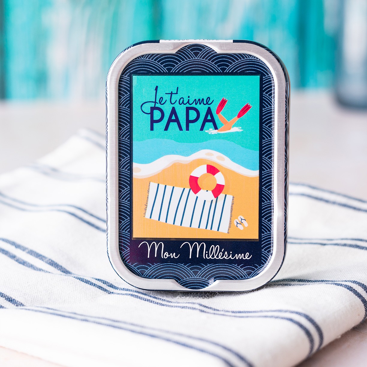 Sardines mon millésime - Je t'aime papa
