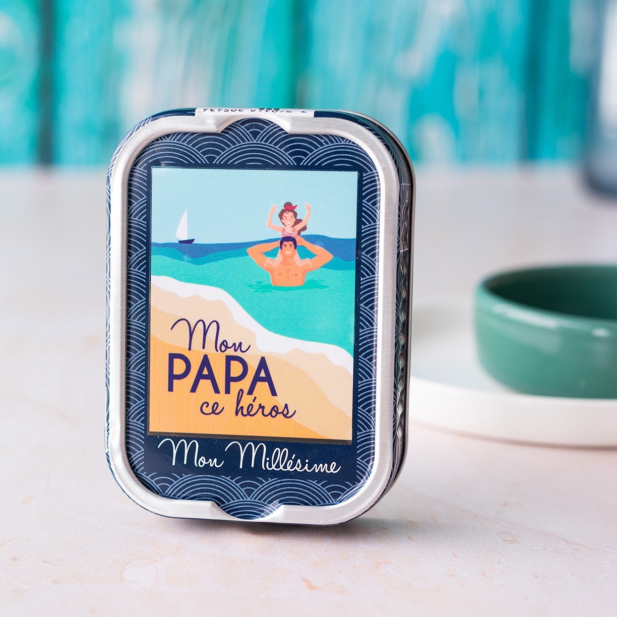 Sardines mon millésime - Mon papa ce héros