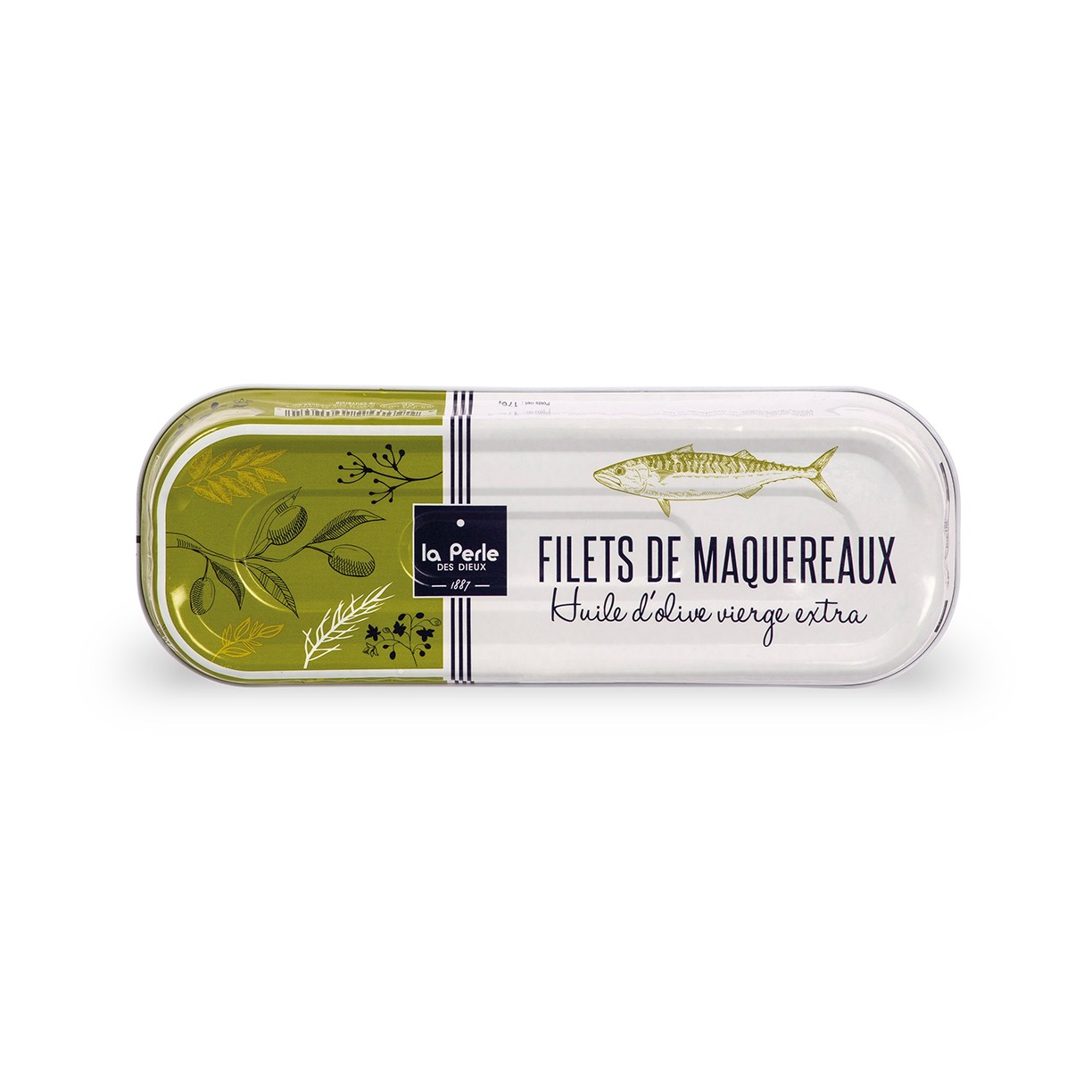Filets de maquereaux l'huile d'olive vierge extra Filets de maquereaux l'huile d'olive vierge extra