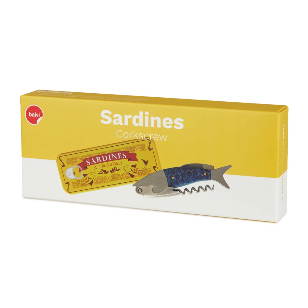 Tire bouchon sardine