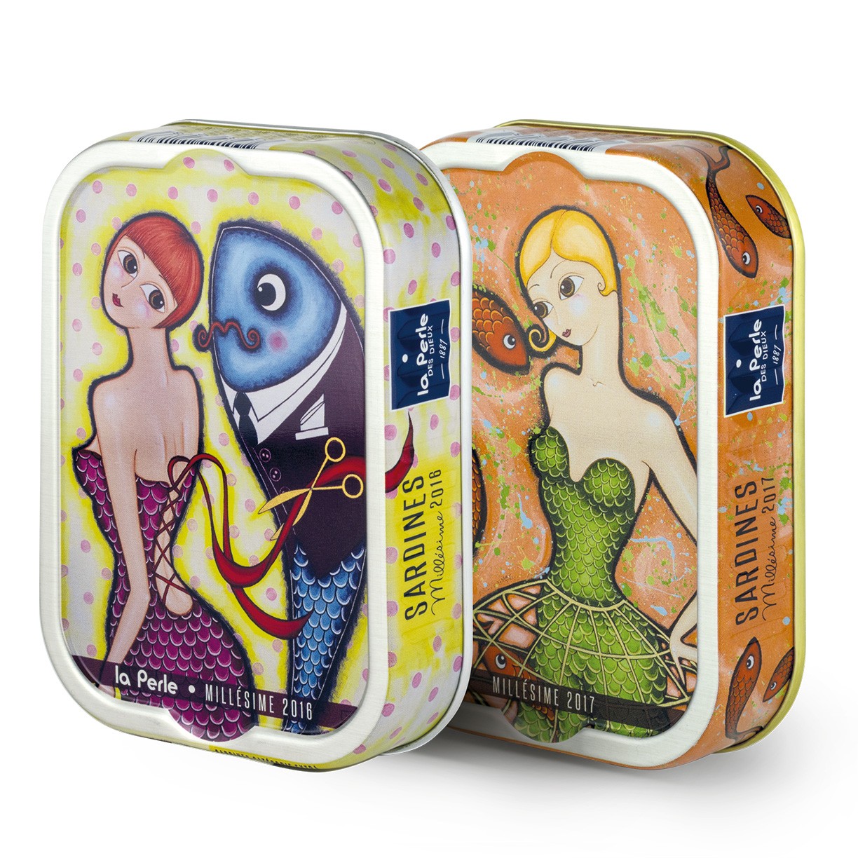 Duo de Sardines Millésimées Coralie Joulin 2016 & 2017 Duo de Sardines Millésimées Coralie Joulin 2016 & 2017