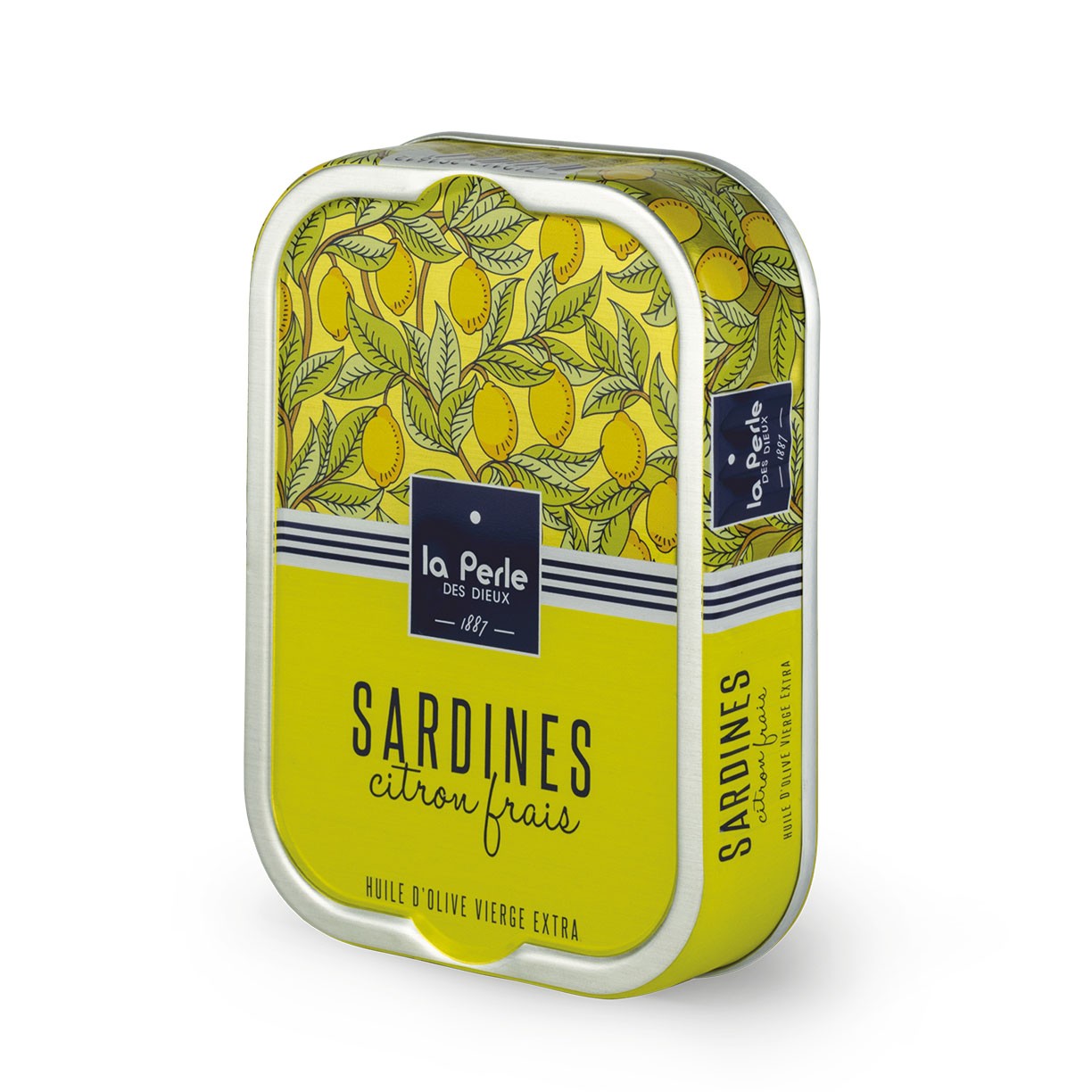 Sardines à l'huile d'olive et au citron frais Sardines à l'huile d'olive et au citron frais