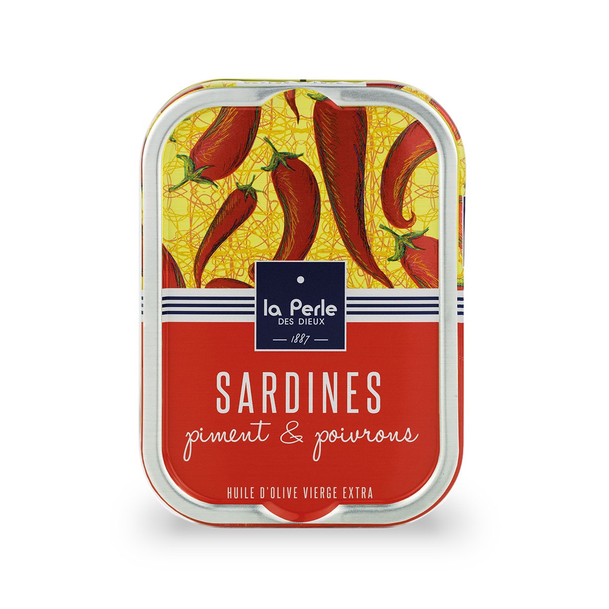 Sardines au piment et aux poivrons