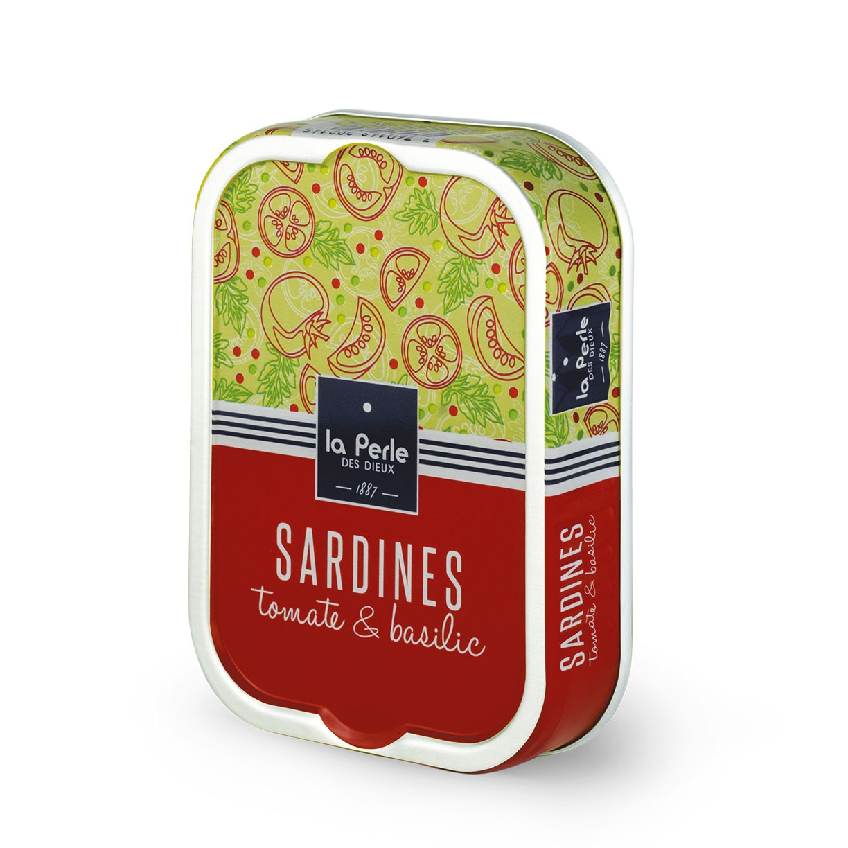 Sardines à la tomate et au basilic