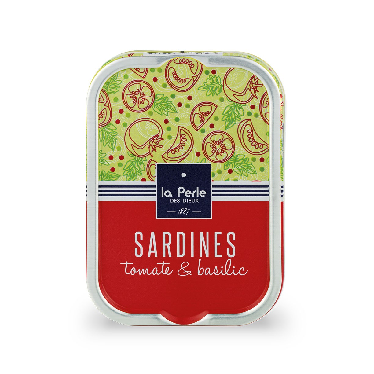 Sardines à la tomate et au basilic
