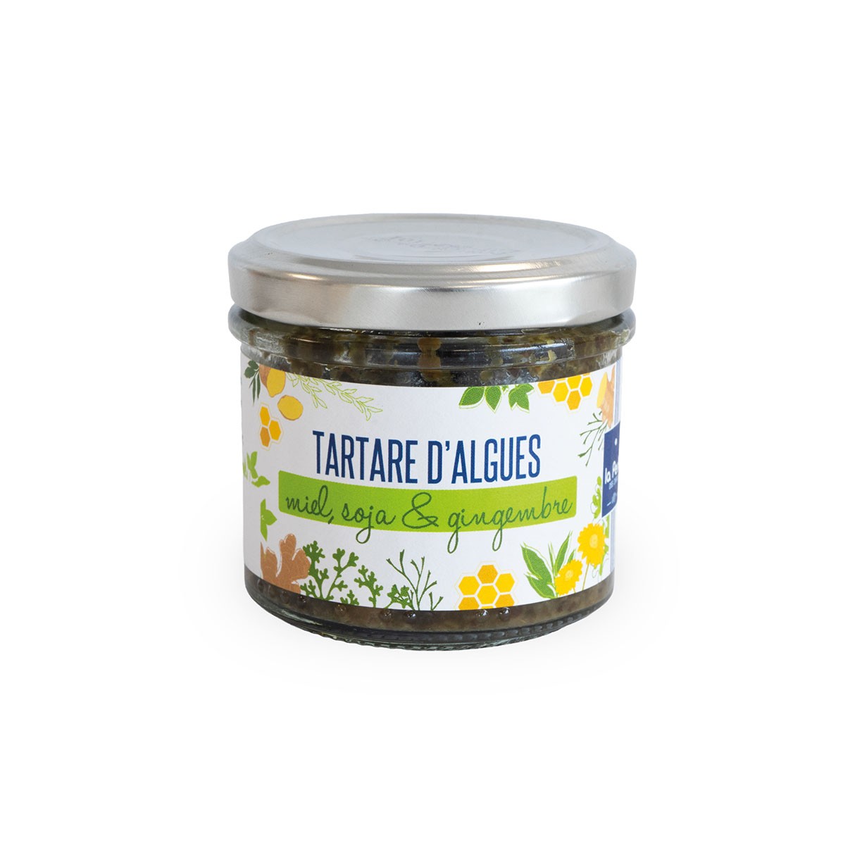 Tartare d'algues au miel, soja et gingembre