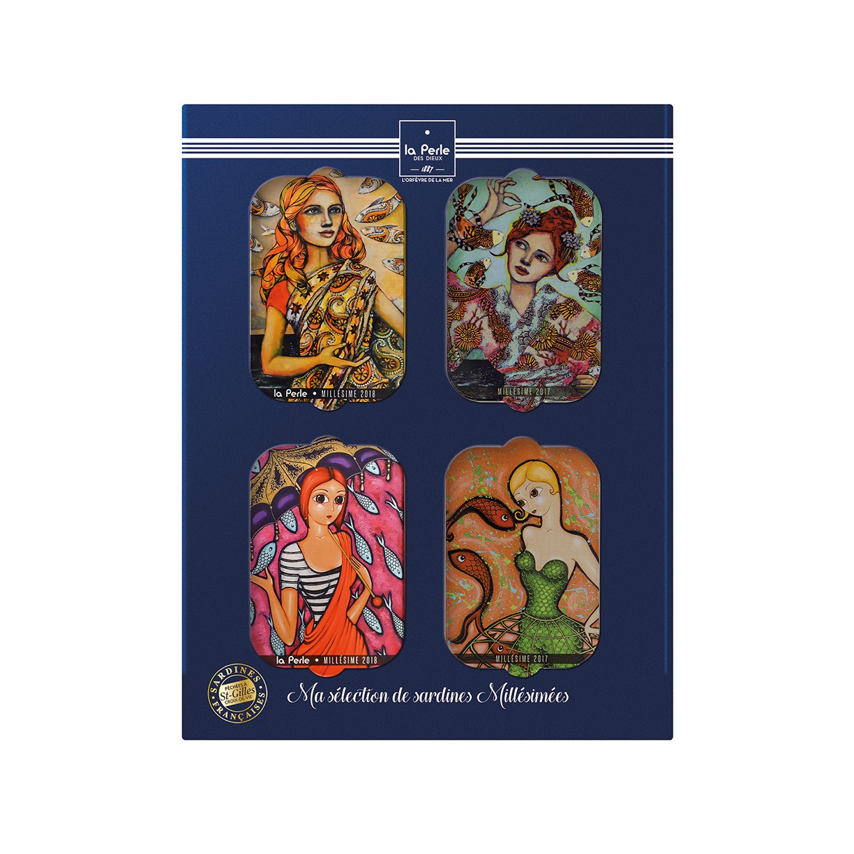 Coffret Collector 4 Millésimes 2017/2018