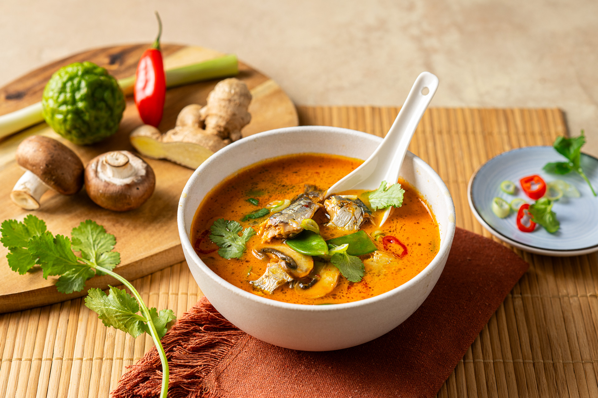 Soupe Thaï aux sardines