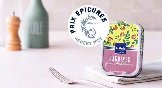Le prix d'Argent des Épicures pour nos sardines