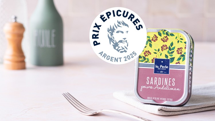 Le prix d'Argent des Épicures pour nos sardines
