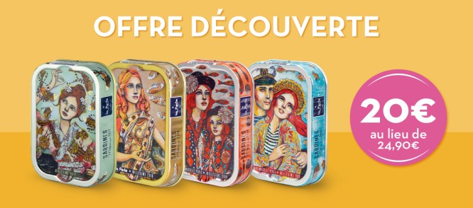 <p>Lot de sardines millésimées de 2017 à 2020. Le meilleur de notre savoir-faire.</p>