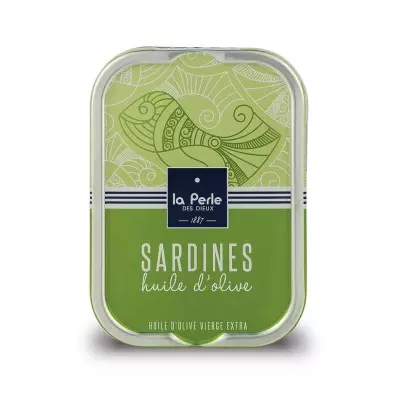 Sardines à l'huile d'olive vierge extra