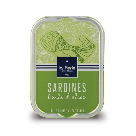 Sardines à l'huile d'olive vierge extra