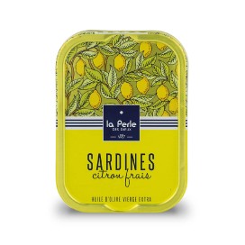 Sardines à l'huile d'olive et au citron frais