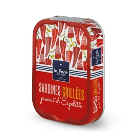 Sardines grillées au piment d'Espelette