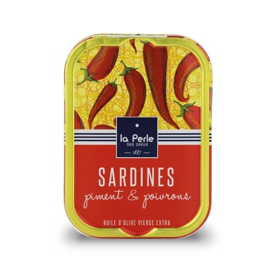 Sardines au piment et aux poivrons