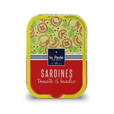 Sardines à la tomate et au basilic