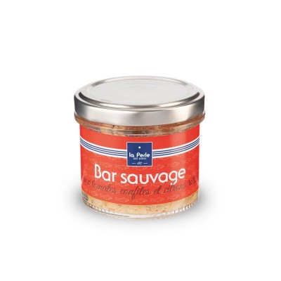 Verrine de bar sauvage aux...