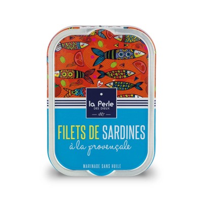 Filets de sardines sans huile à la provençale