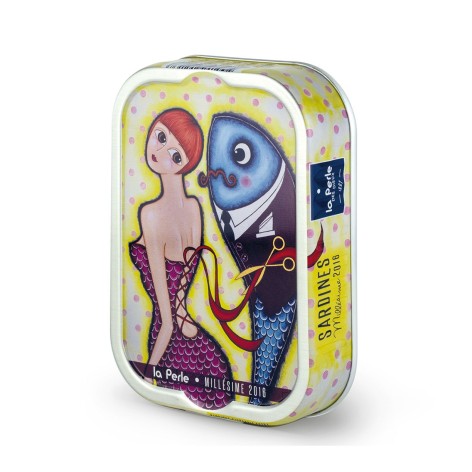 Sardines millésimées Joulin "De fil en aiguille" 2016 Sardines millésimées Joulin 'De fil en aiguille" 2016