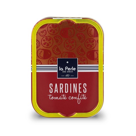 Sardines à la tomate confite