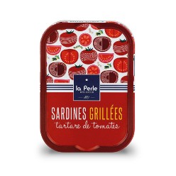 Sardines grillées au tartare de tomate