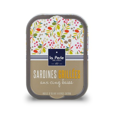 Sardines grillées aux cinq baies