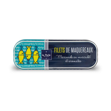 Filets de maquereaux marinade au muscadet et aromates Filets de maquereaux marinade au muscadet et aromates