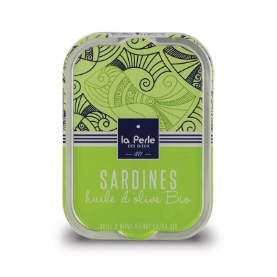 Lot de sardines à l'huile d'olive - Bio Lot de sardines à l'huile d'olive - Bio