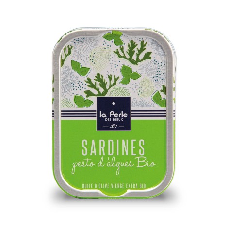 Sardines au pesto d'algues BIO