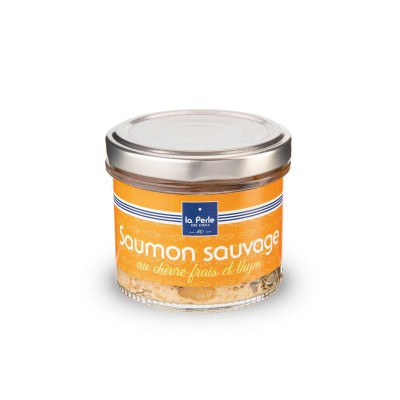 Verrine de saumon sauvage...