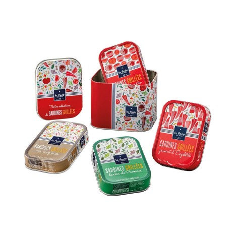 Coffret "Notre sélection de sardines grillées" Coffret "Notre sélection de sardines grillées"