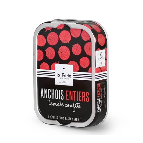 Anchois entiers à la tomate confite Anchois entiers à la tomate confite
