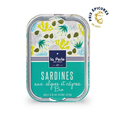 Sardines algues et câpres