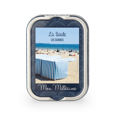 Mon millésime - Souvenir de La Baule - Les cabines