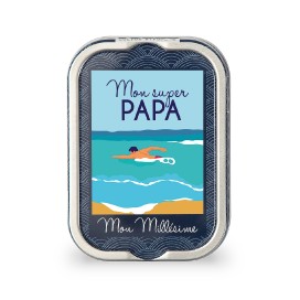 Sardines mon millésime - Mon super papa Sardines mon millésime - Mon super papa