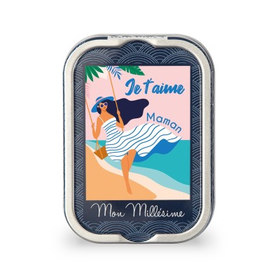Sardines mon millésime - Je t'aime maman