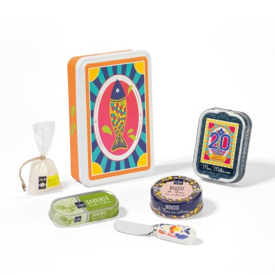 Coffret métal "Trésors d'été"