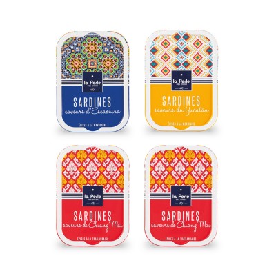 Assortiment de sardines...