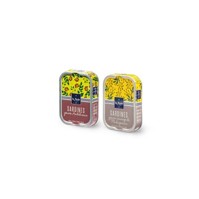 Duo de sardines au poivre