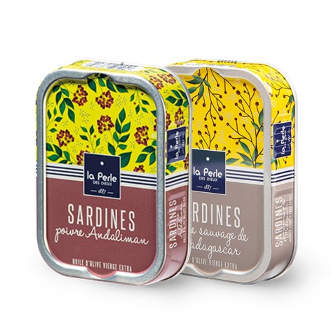 Duo de sardines au poivre