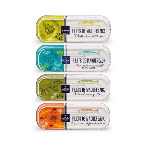 Assortiment de filets de maquereaux classique