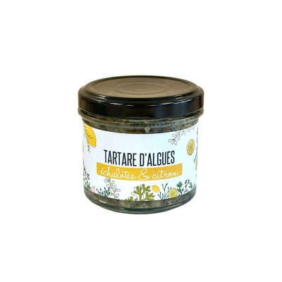 Tartare d'algues échalotte et citron