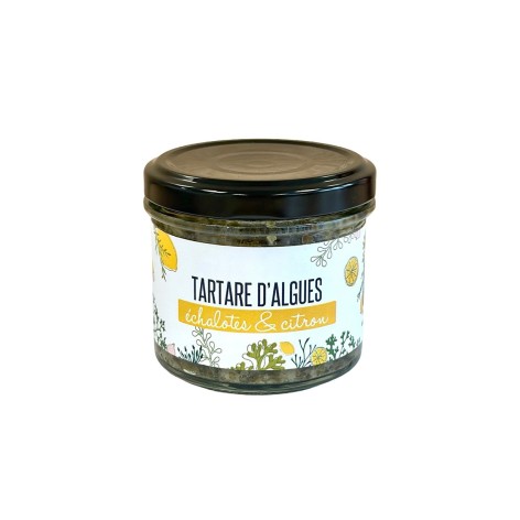 Tartare d'algues échalotte et citron